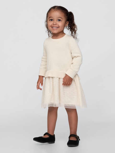 Baby & Toddler Beige Dresses | Gap Baby & Toddler Beige Dresses | Gap