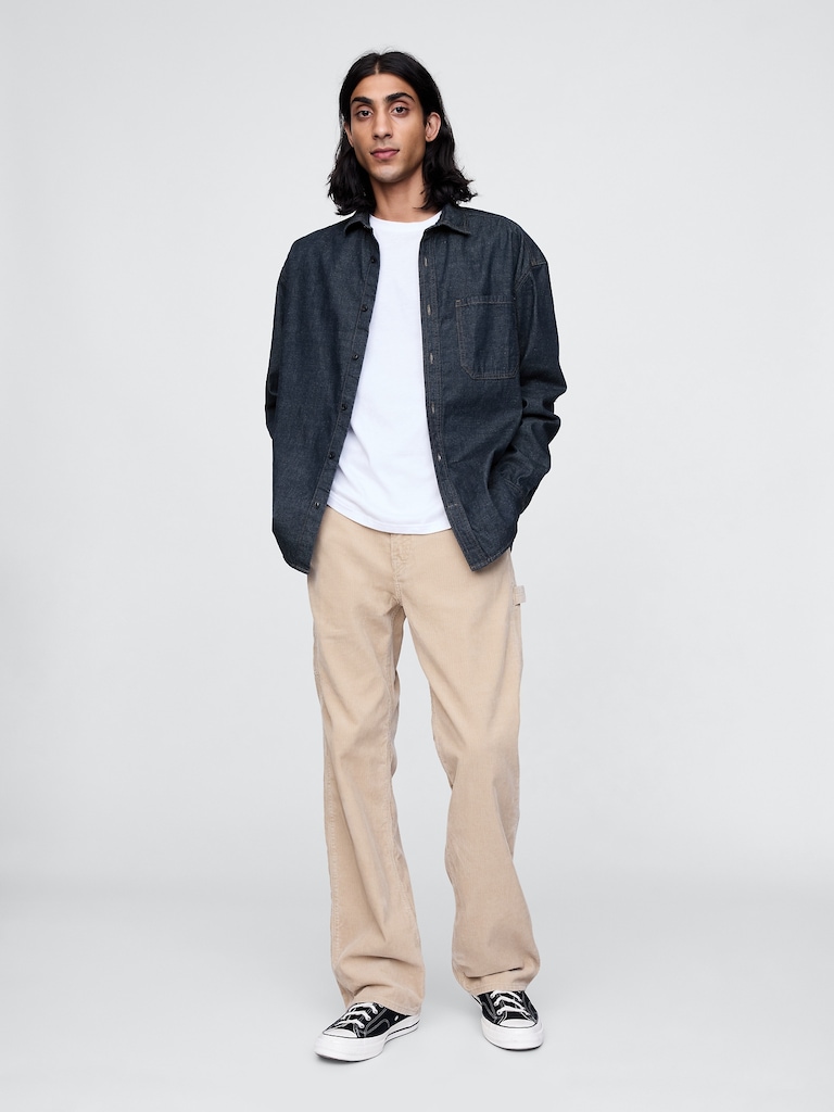 Denim Big Shirt