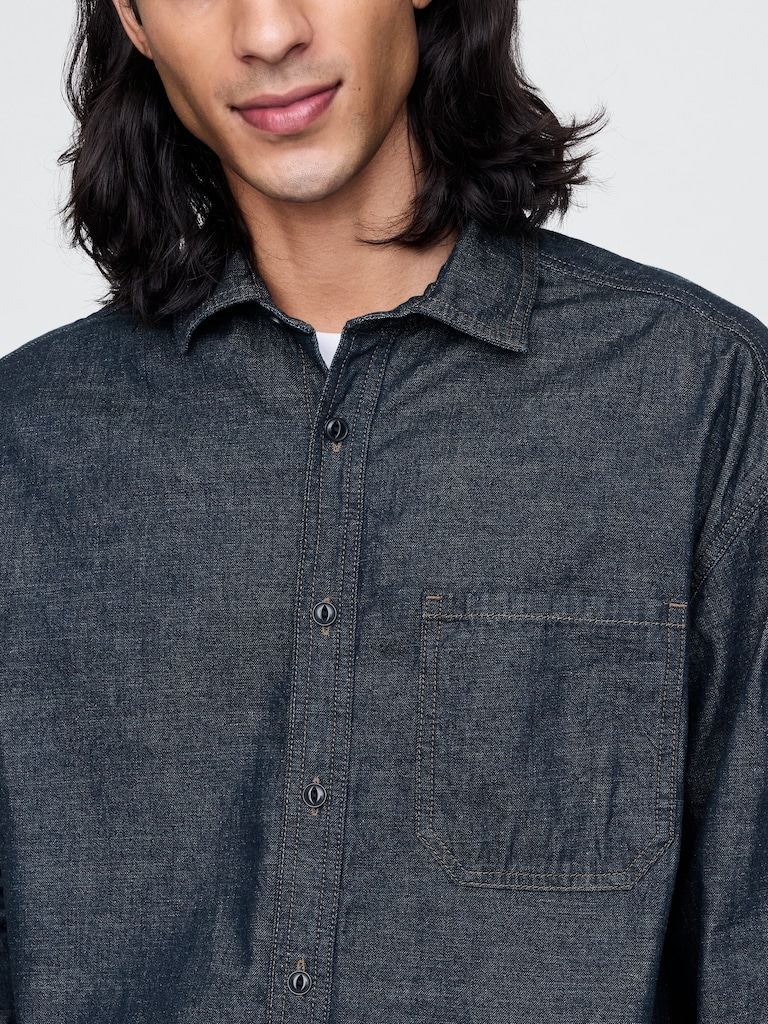 Denim Big Shirt
