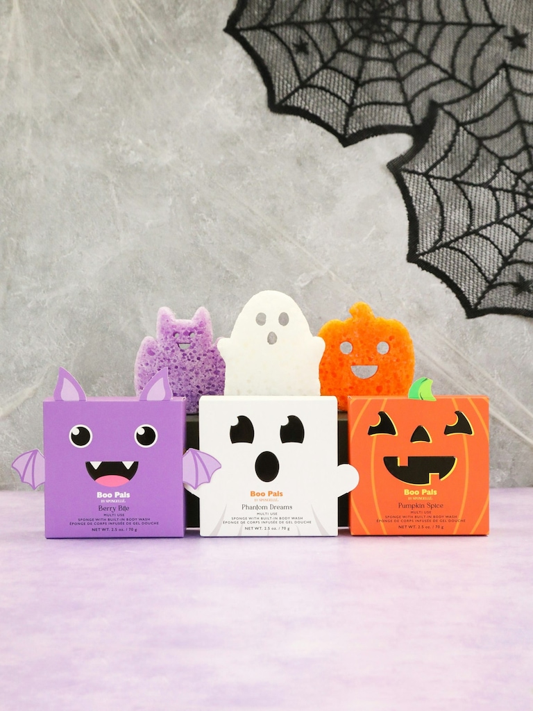 Spongelle Foaming Sponge Boo Pals Body Wash Infused Buffer