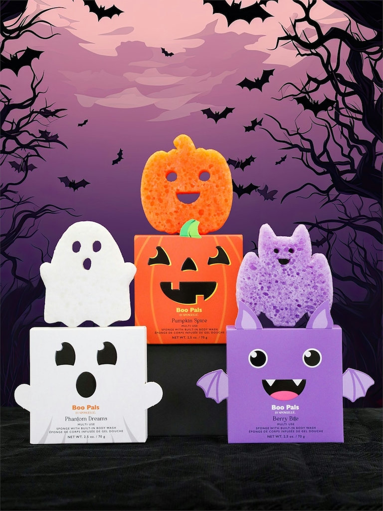 Spongelle Foaming Sponge Boo Pals Body Wash Infused Buffer