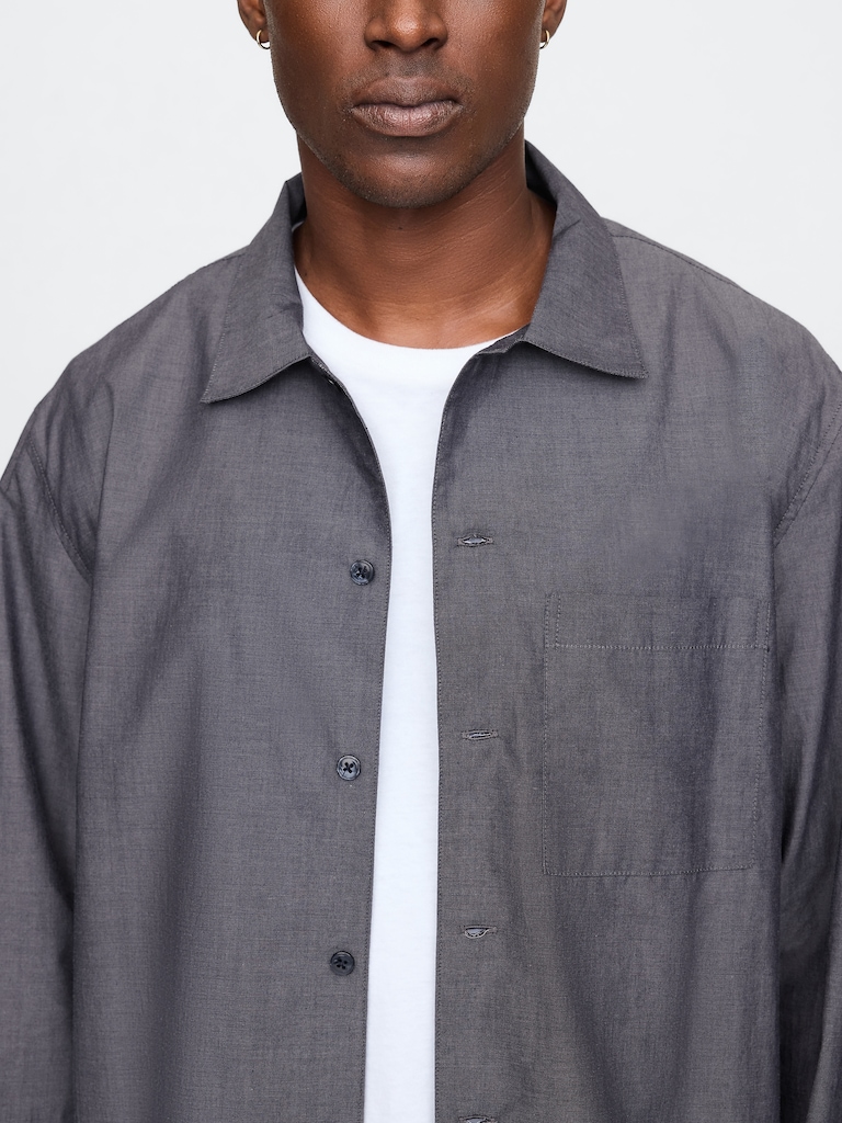 Poplin Big PJ Shirt