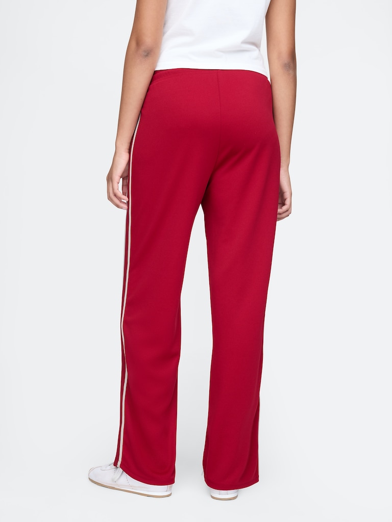Straight Leg Track Pants