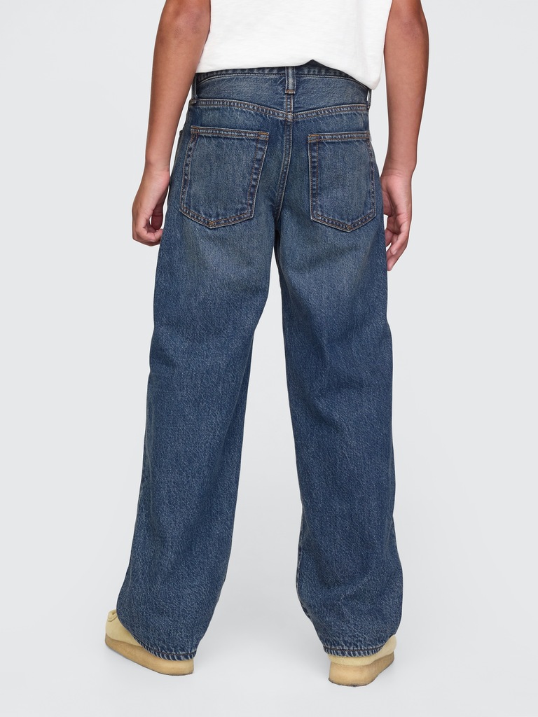 Kids Lined '90s Loose Jeans