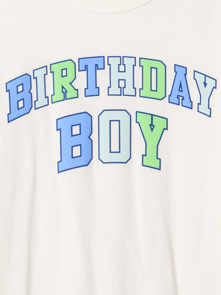 Kids Birthday Boy Graphic T-Shirt
