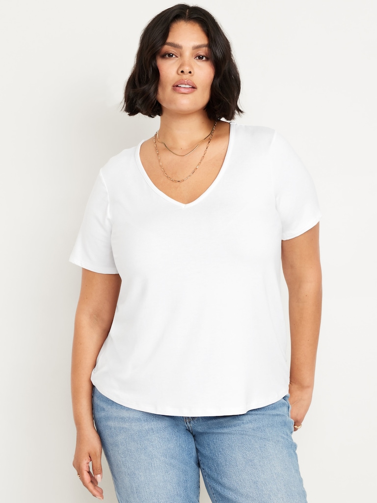 Luxe V-Neck T-Shirt