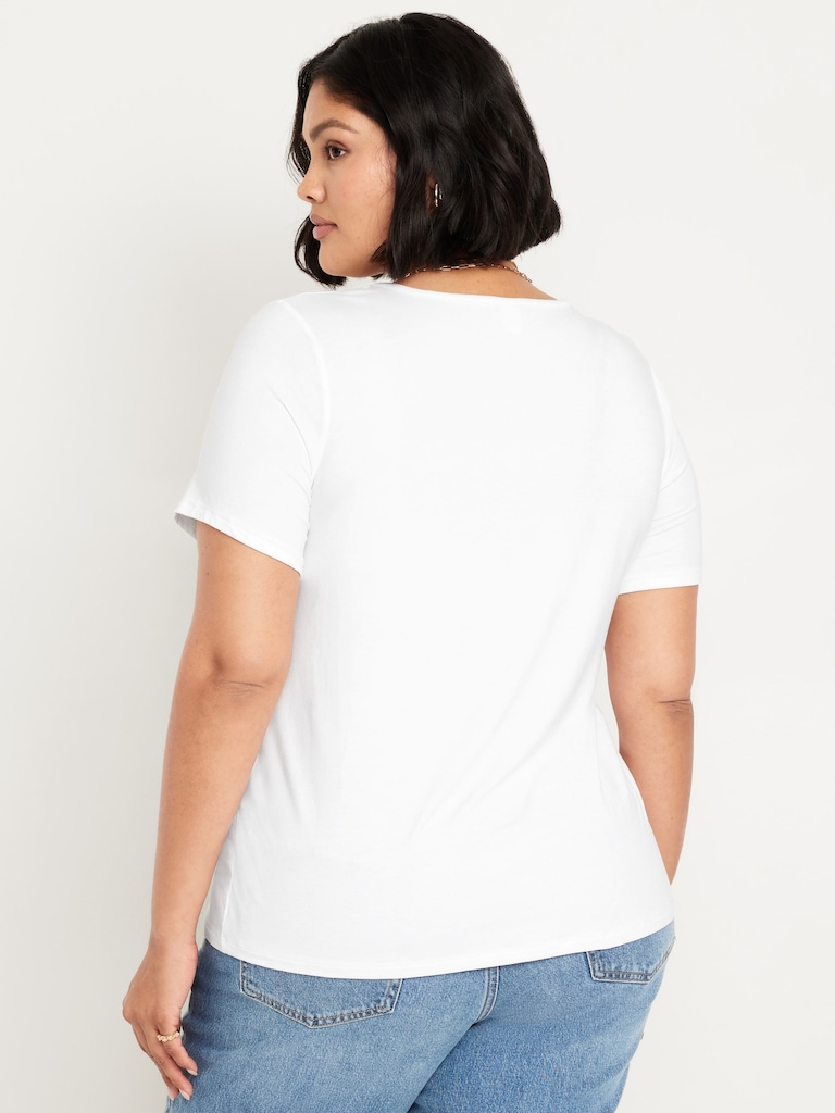 Luxe V-Neck T-Shirt