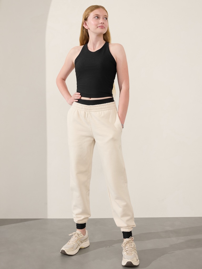 Athleta Girl Long Distance Sheen Bra