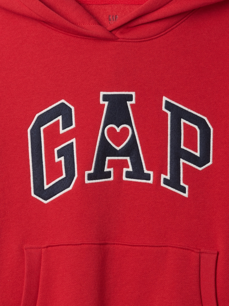 Kids VintageSoft Heart Logo Hoodie