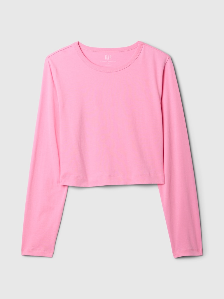 Organic Cotton VintageSoft Crop T-Shirt