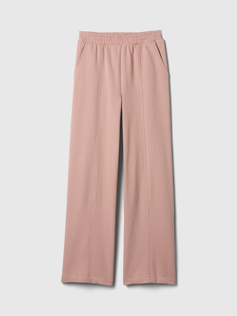 Heavyweight French Terry Seamed Straight Sweatpants