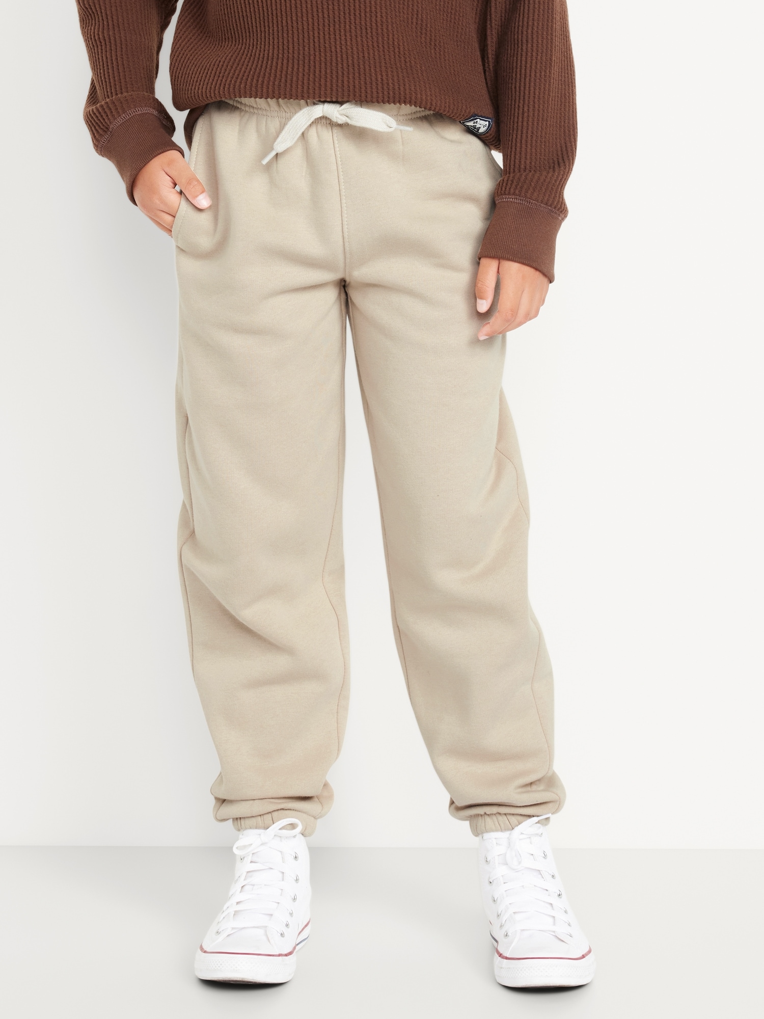 Baggy Straight Leg Chino Pants for Boys