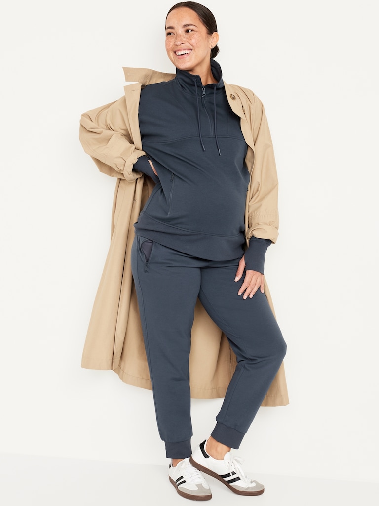 Maternity Dynamic Fleece Half Zip