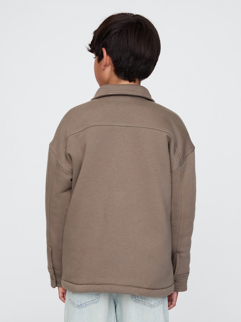 Kids VintageSoft Sherpa-Lined Shirt Jacket