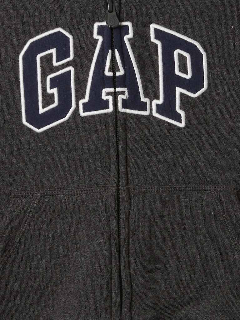 babyGap Relaxed Logo Zip Hoodie