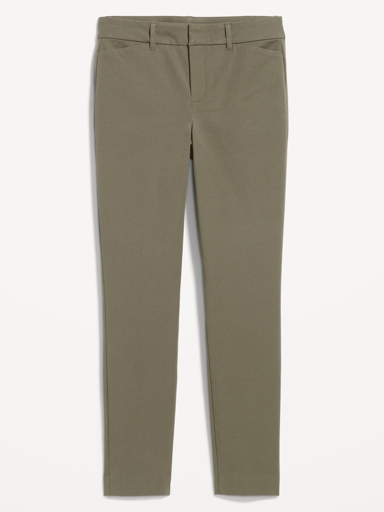 High-Waisted Pixie Skinny Ankle Pants