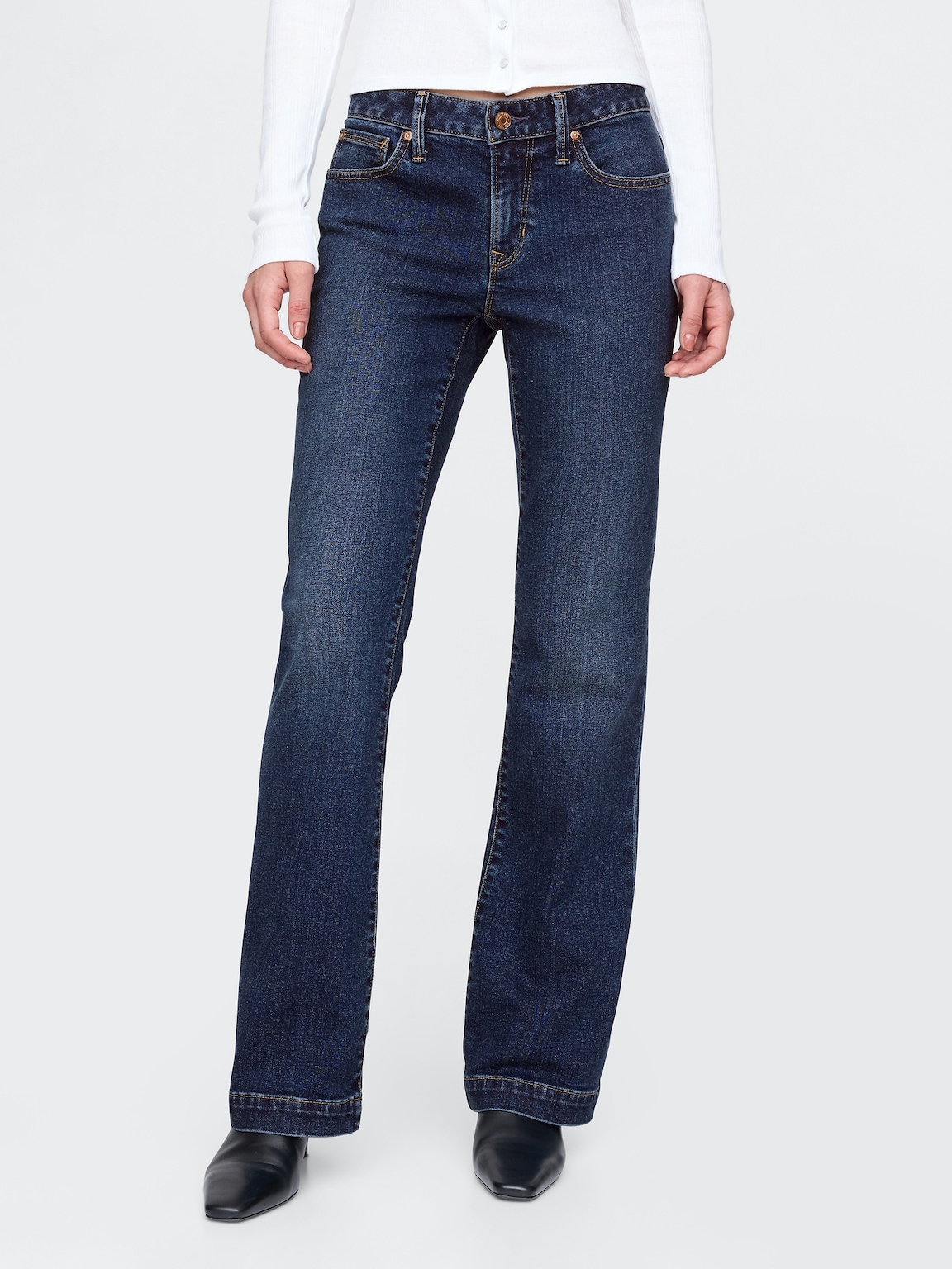 Low Rise Long & Lean Jeans