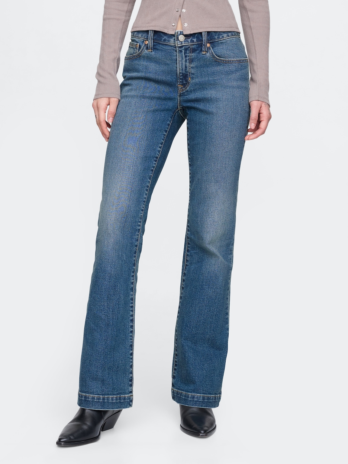 Low Rise Long & Lean Jeans