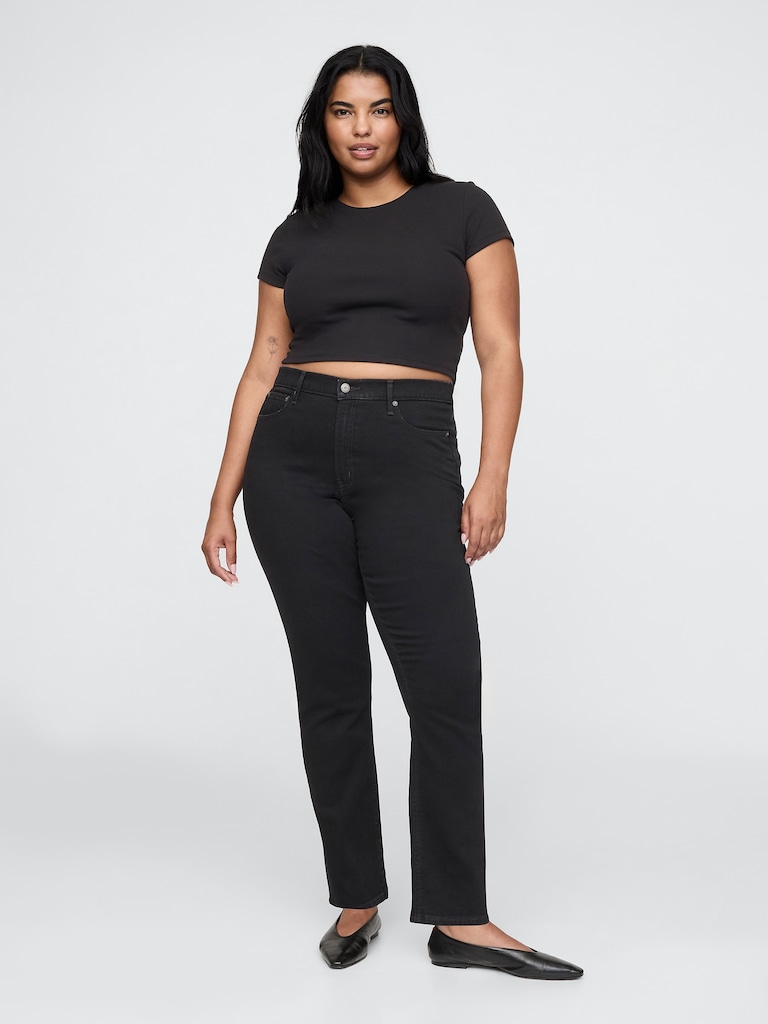 High Rise Vintage Slim Jeans