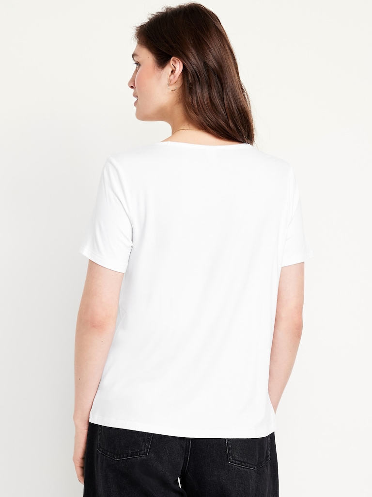 Luxe V-Neck T-Shirt