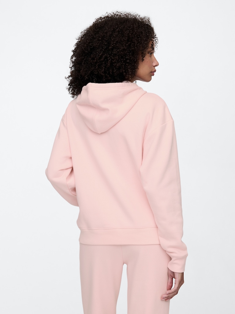 Relaxed Gap Logo Zip Hoodie