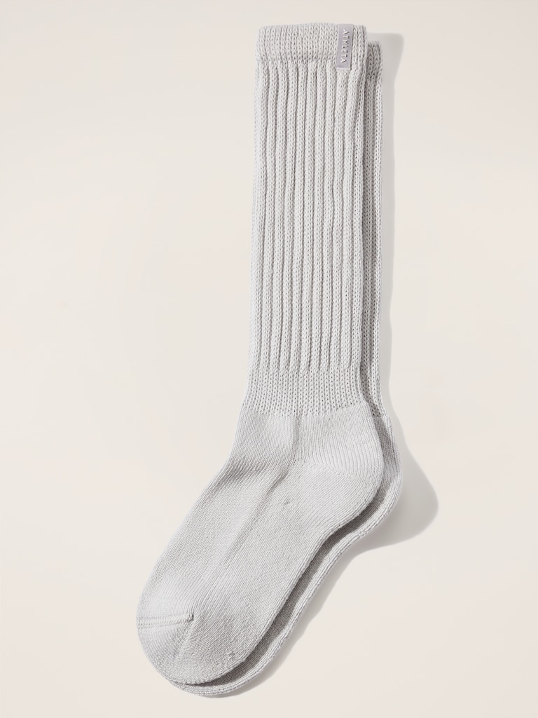 Cloud Scrunch Sock