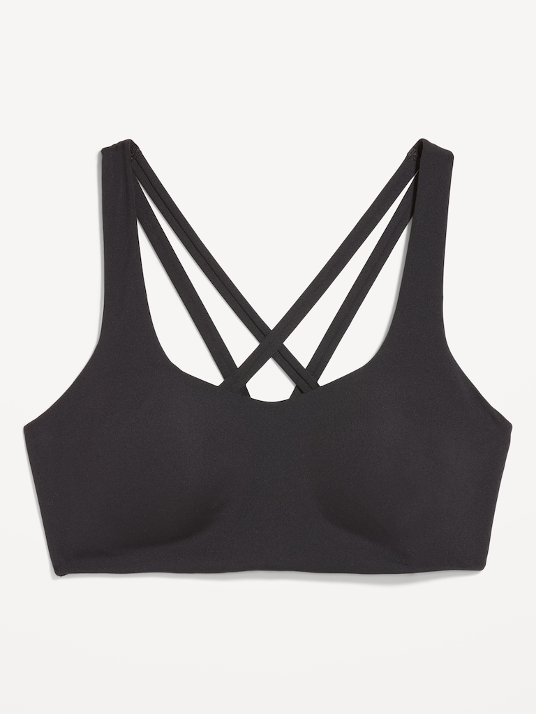 PowerSoft Molded Cup Strappy Sports Bra