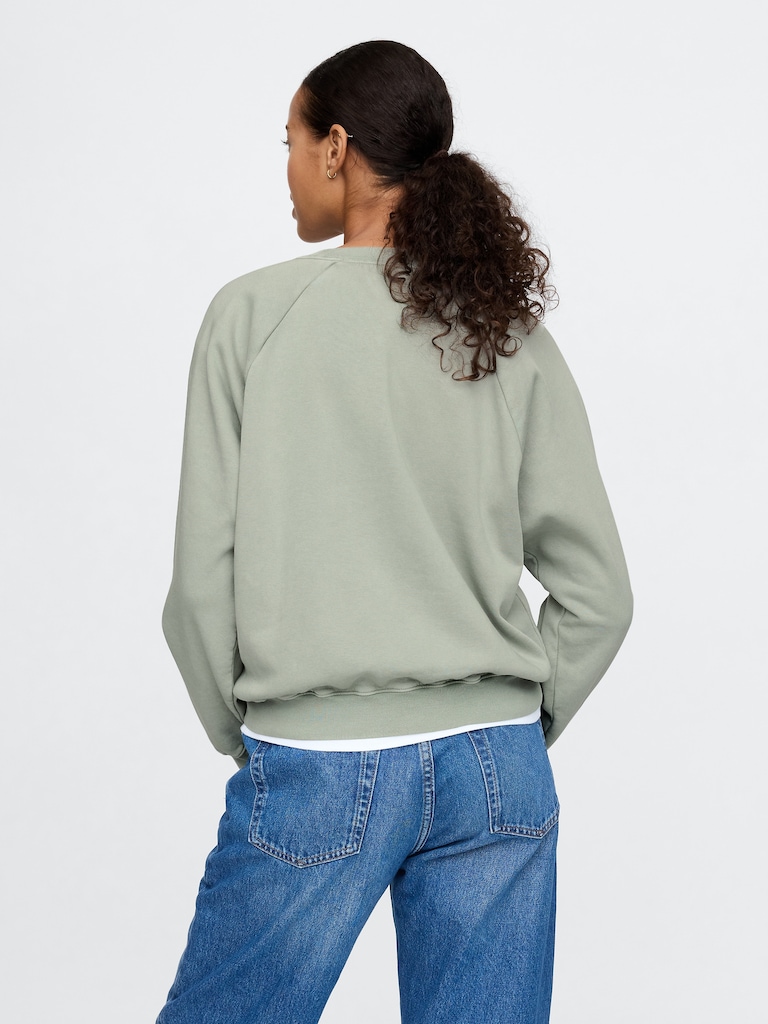 VintageSoft Raglan Sweatshirt