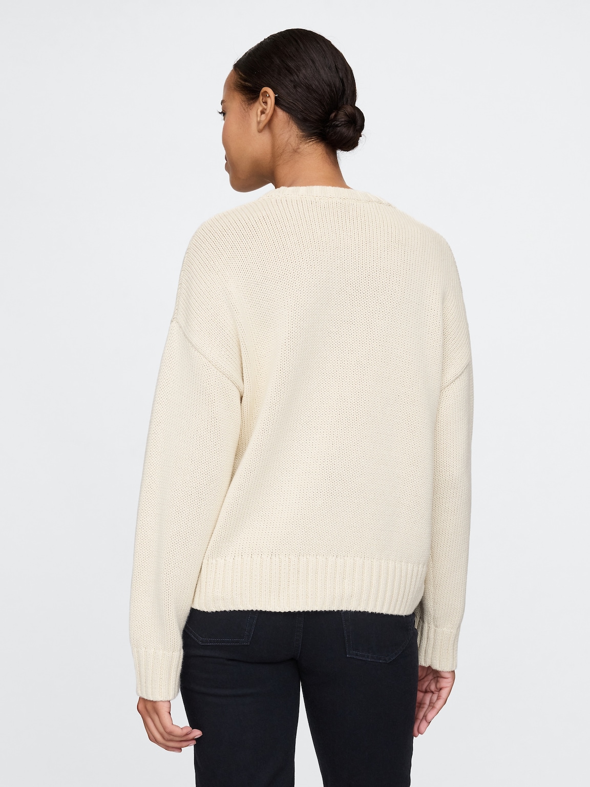 100% Cotton Relaxed Sweater