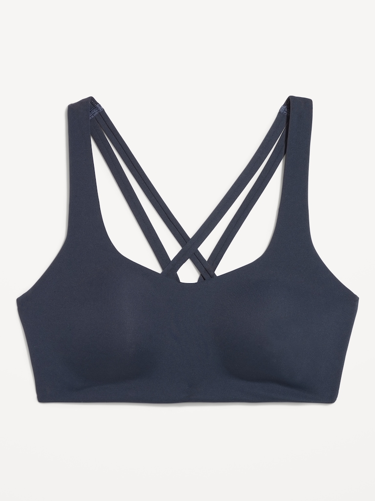 PowerSoft Molded Cup Strappy Sports Bra
