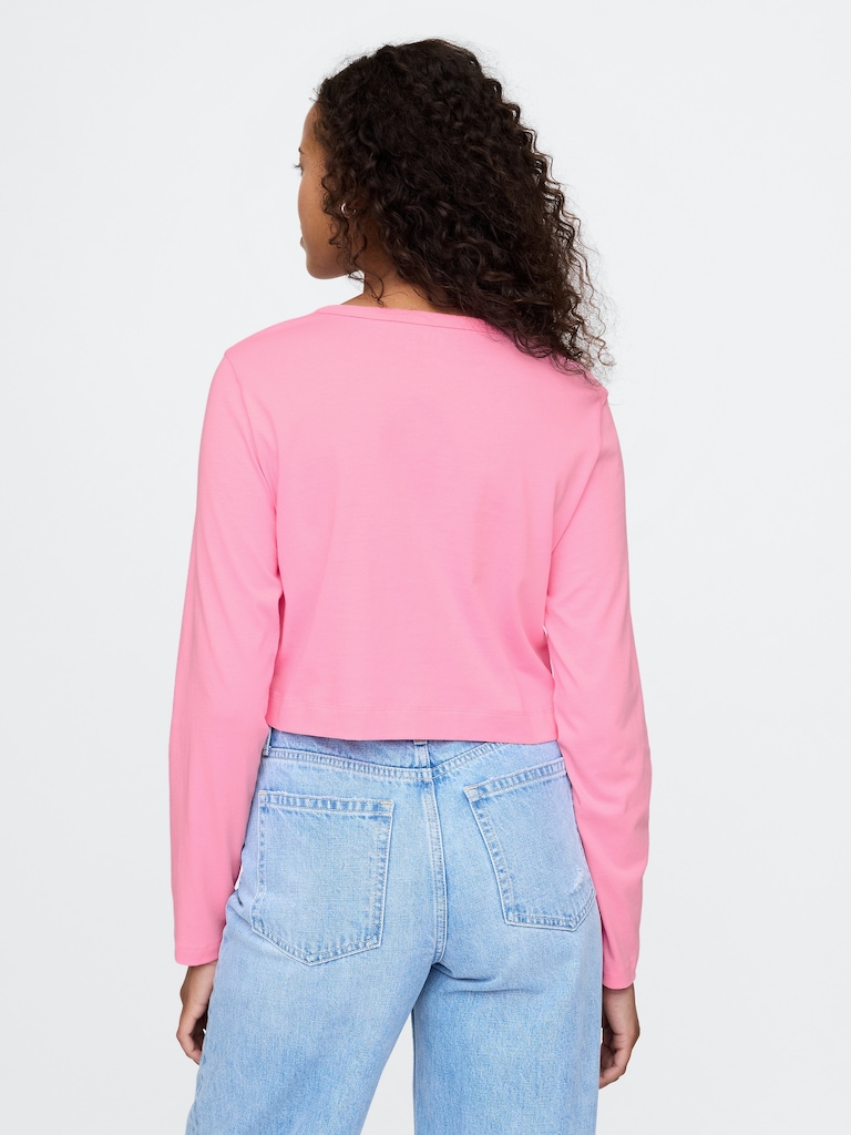 Organic Cotton VintageSoft Crop T-Shirt