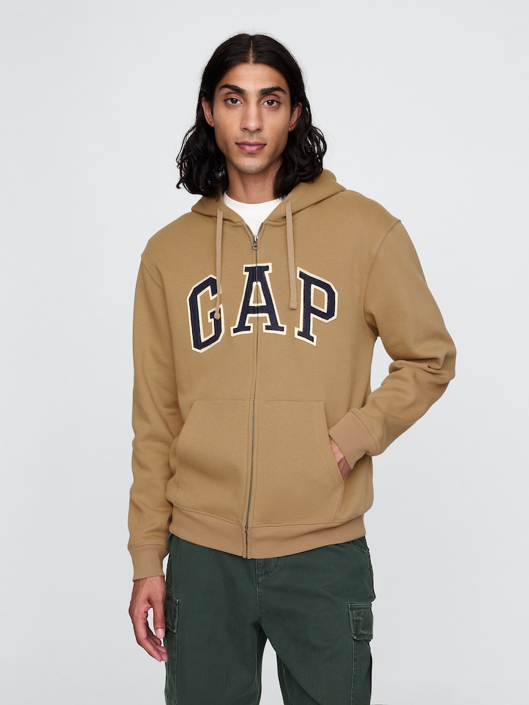 Adult VintageSoft Arch Logo Full-Zip Hoodie