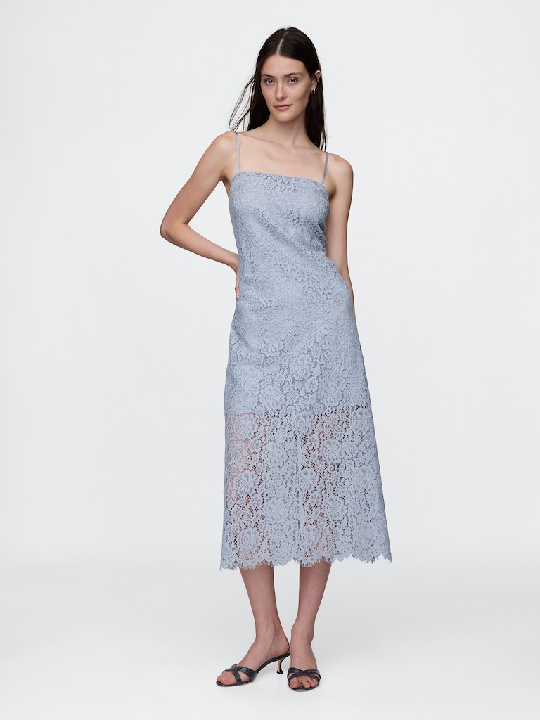 Lace Midi Dress