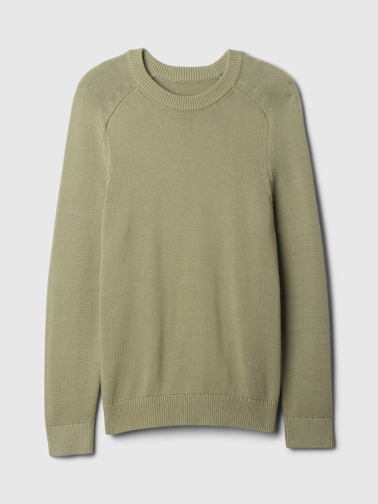 Raglan Crewneck Sweater