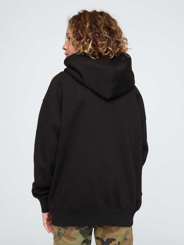 Kids VintageSoft  Logo Hoodie