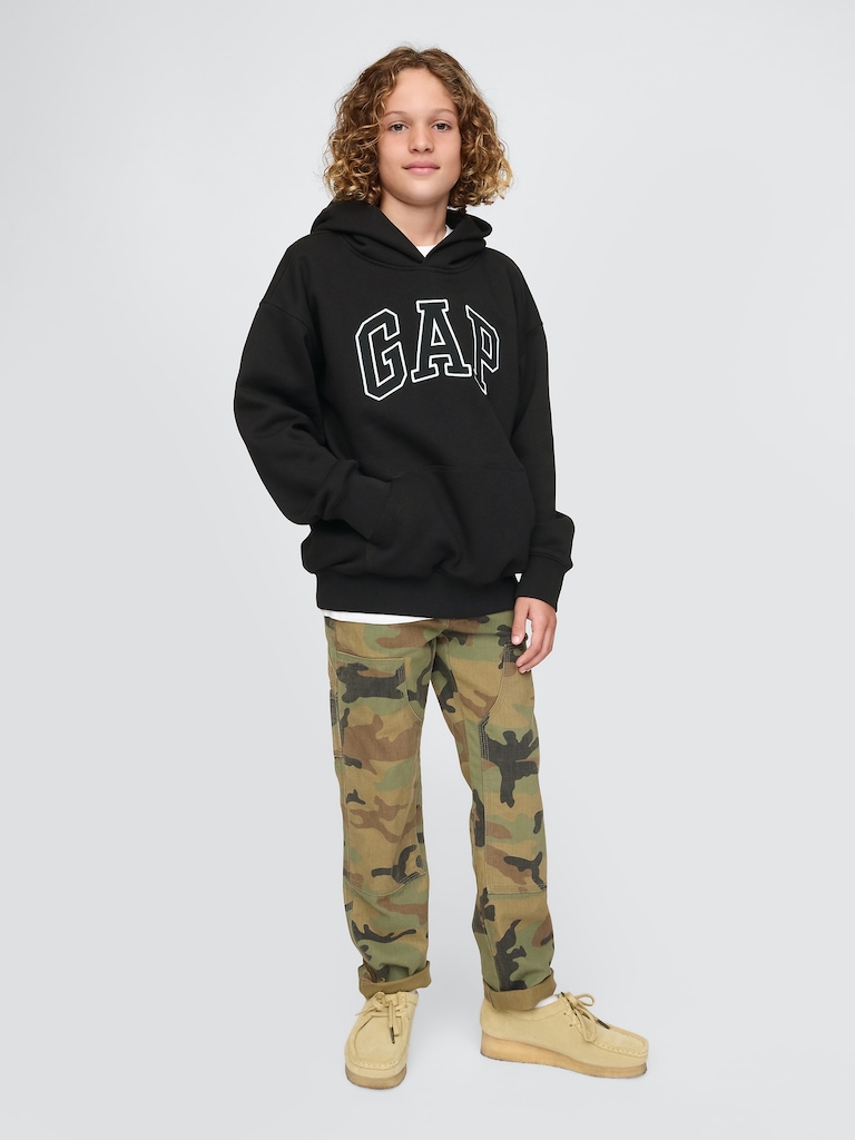 Kids VintageSoft  Logo Hoodie