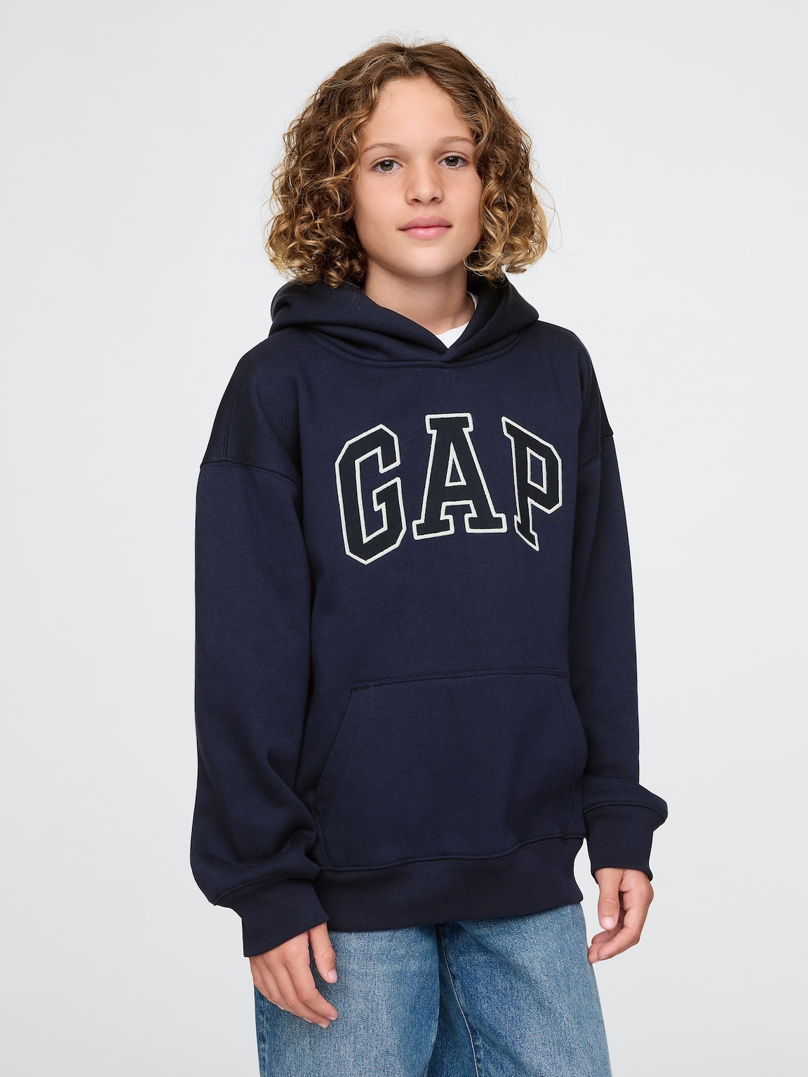 Kids VintageSoft  Logo Hoodie
