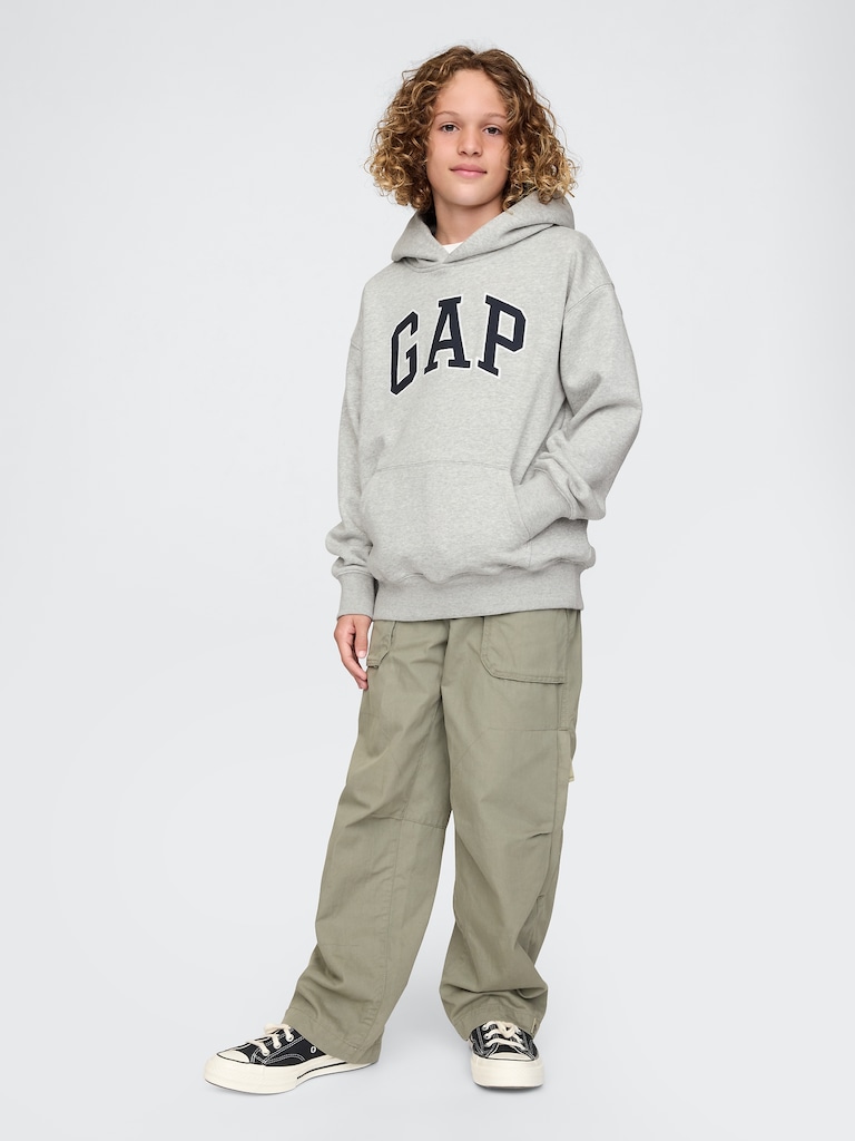Kids VintageSoft  Logo Hoodie