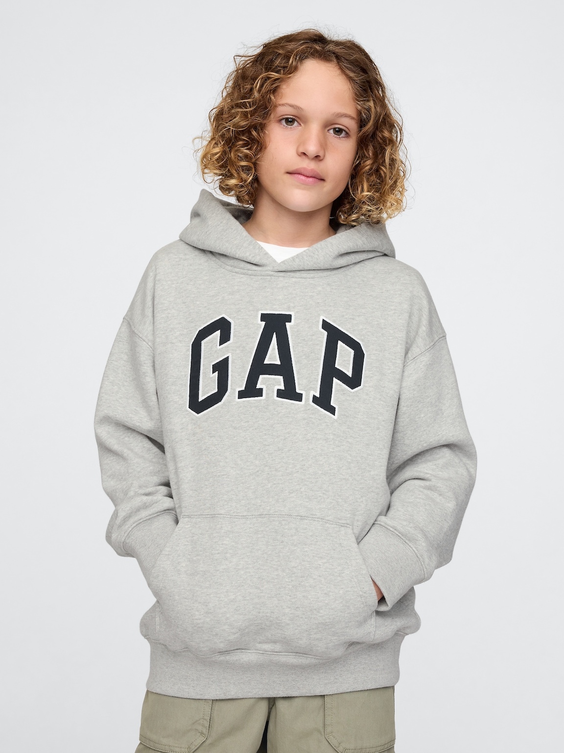 Kids VintageSoft  Logo Hoodie