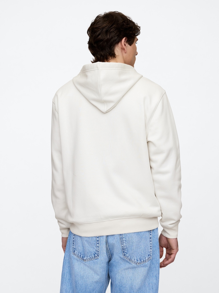 Adult Relaxed Gap Logo Zip Hoodie