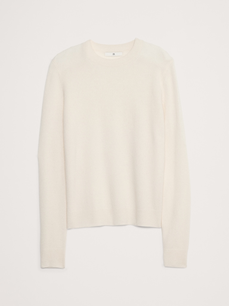 Lightweight Cashmere Crew-Neck Sweater