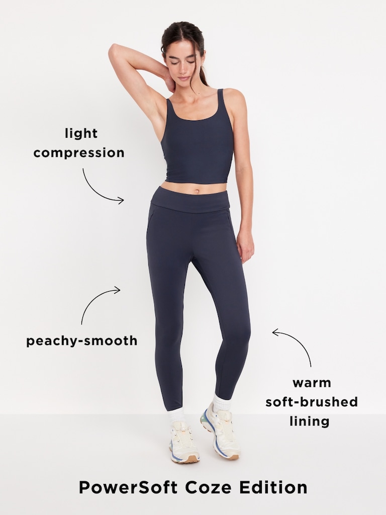 High-Waisted PowerSoft Coze Edition Warm-Lined Full-Length Leggings