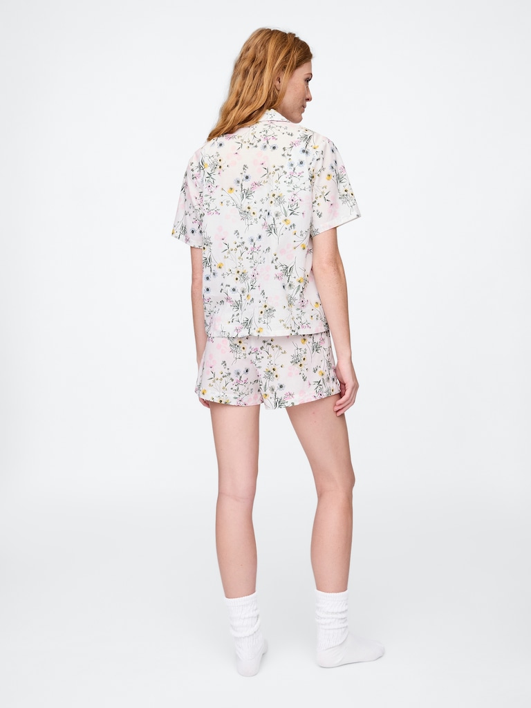Poplin PJ Shorts