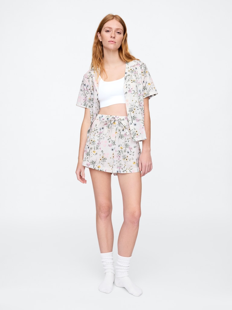 Poplin PJ Shorts