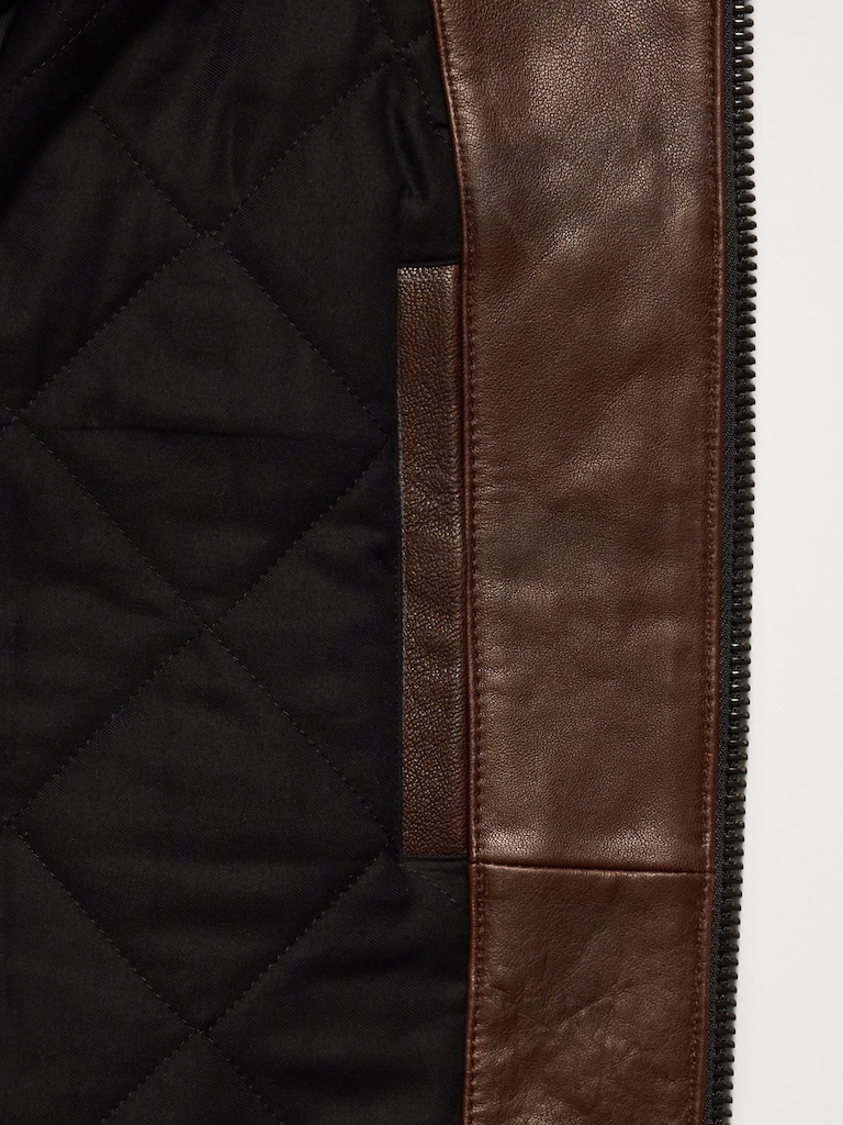 Leather Biker Jacket