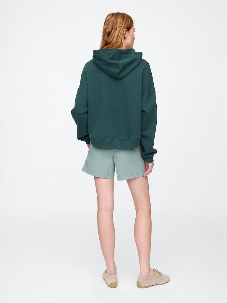 5" Mid Rise Downtown Khaki Shorts