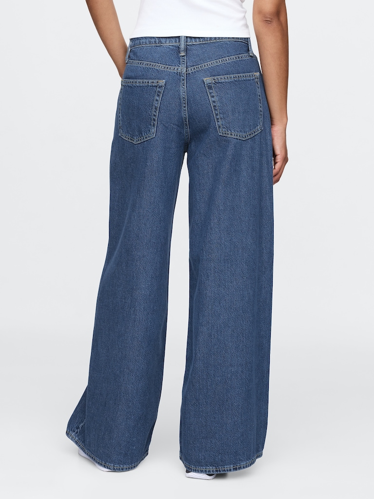 Mid Rise UltraSoft Baggy Jeans
