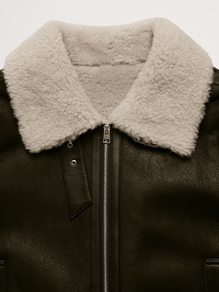 Shearling Aviator Jacket