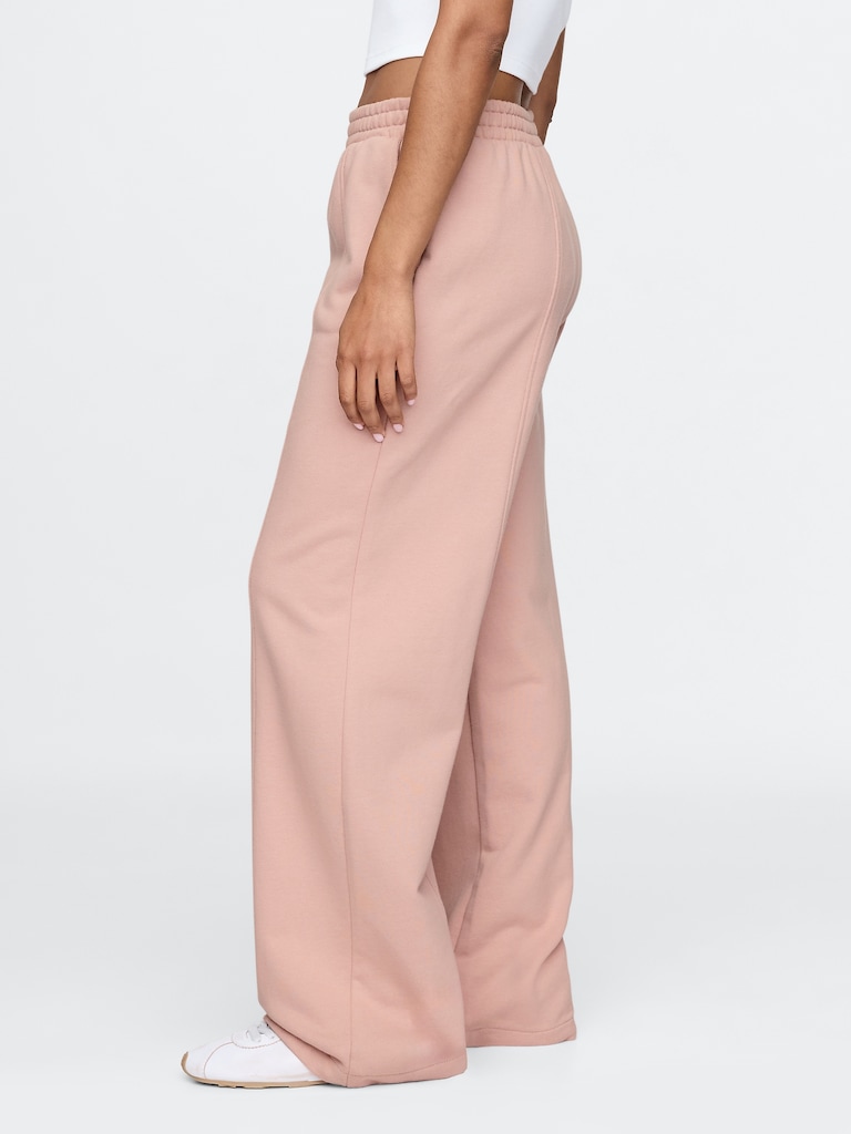 Heavyweight French Terry Seamed Straight Sweatpants
