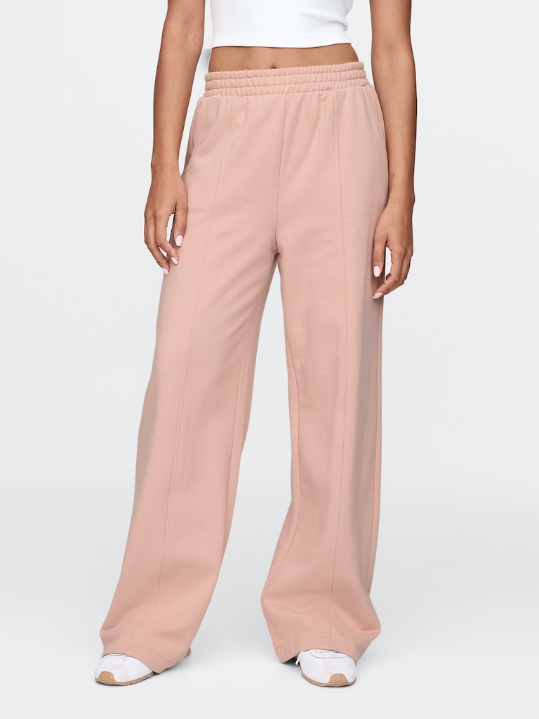 Heavyweight French Terry Seamed Straight Sweatpants